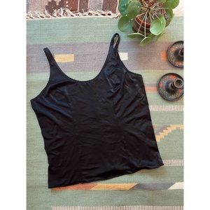 80s Vintage Black Camisole Top🖤 M/L